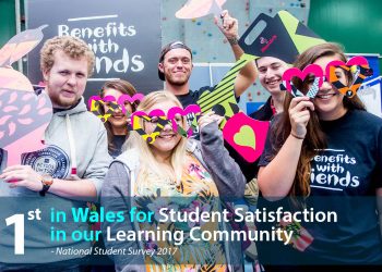 1st in wales for learning community (NSS 2017)